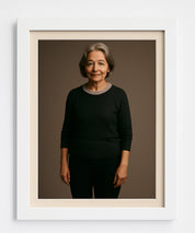 Digital Memory Frame - Wood