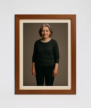 Digital Memory Frame - Wood
